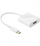 Goobay USB-C HDMI adapter 66259 White USB-C male HDMI female (Type A) 0.2 m