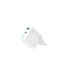 CHARGER USB 65W 2PORT/TA-UC-PDQC65L-W-01 GEMBIRD
