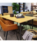 S&ouml;&ouml;gilaud AMSTERDAM 160x90xH75cm, tamm/must