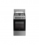 Indesit I5G5PMX Cooker, Freestanding, Gas, Width 50cm, Stainless Steel