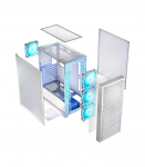 Logic DART PRO ARGB MIDI USB-C PC Case White