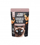 PAN MIĘSKO Pieces in sauce Chicken with quail - wet cat food - 85g