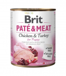 BRIT Pat&eacute; & Meat Puppy - 800g