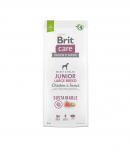 BRIT Care Dog Sustainable Junior Large Breed Chicken & Insect - dry dog food - 12 kg