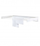 Leifheit 83100 laundry drying rack/line Wall-mounted rack White