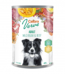 Calibra Dog Verve konserv, teraviljavaba, t&auml;iskasvanutele, metssealiha ja veiseliha, 400 g