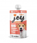 Calibra joy dog yummy chicken & salmon treat 100g