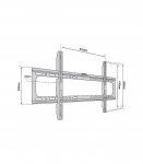 TV wall mount TB-750 up to 80 inches 60kg max VESA 600x400