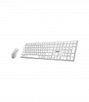 MSI FORGE K210 WIRELESS COMBO WHITE US Keyboard and Mouse Set Wireless Mouse included US White