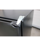 SALE OUT. Candy CHASD4385EBC Table Top Refrigerator, E, Free standing, Height 85 cm, Fridge net 90 L, Black SALE OUT.