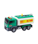 Truck Tanker Water Lights Sounds Green 1:14