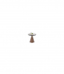 Kohvilaud GENESIS-S valge marmor/p&auml;hkel