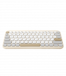 Asus Marshmallow KW100 Keyboard Wireless US International Oat Milk Bluetooth