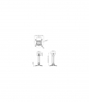 Vogels Projector Ceiling mount PPC1540W Maximum weight (capacity) 15 kg White