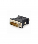 Gembird Adapter DVI-A male to VGA 15-pin HD (3 rows) female, black Gembird