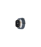 Apple Watch Ultra 3 (2025) GPS + Cellular 5G 49mm Natural Titanium Case with Anchor Blue Ocean Band EU MEWH4