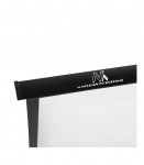 Maclean Portable Projection Screen Compact 40" 16:9 Free-Standing Office Cinema Matt White Home
