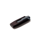 Verbatim 49174 V3 USB Drive, 64 GB, USB Type-A, 3.2 Gen 1, Capless, Black, Grey