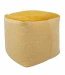 Tumba LAMB BAG, 55x55cm, h45cm, kollane, 100% pol&uuml;ester, kangas-325/322