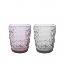 Joogiklaas DIAMOND 250ml madal, mix hall v&otilde;i lilla