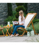 Abilaud FINLAY 40x40xH40cm, akaatsia