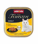 ANIMONDA Vom Feinsten Adult Turkey in tomato sauce - wet cat food - 100g
