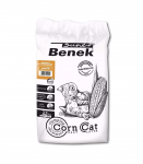 SUPER BENEK Corn Classic Corn cat litter Natural, Clumping 35 l