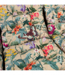 Kiigepadjad AMAZONIA 108x56x10cm/3tk, beež lilleline, 100% pol&uuml;ester