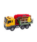 Timber Crane Truck Lights Sounds Yellow 1:14