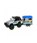 Police Off-road Vehicle Horse Trailer Lights Sounds Set