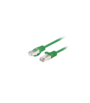 Lanberg Patchcord CAT.6 FTP 1M fluke passed 10-pack, Green PCF6-20CC-0100-G