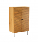 Kapp LINE 80x40xH130cm, tammedekooriga melamiin