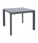 Laud CARVES 90x90xH75cm, antratsiit