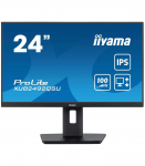 24&rdquo; WQHD IPS technology panel with USB hub, 100Hz refresh rate and height adjustable stand
