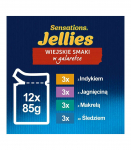 Purina Felix Sensations Mix Turkey, Mackerel, Lamb, Herring - Wet Cat Food - 12x85 g