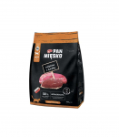 PAN MIĘSKO Veal with duck M - dry cat food - 400g