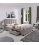 Voodi DUKE madratsiga HARMONY DELUX 160x200cm, bee˛