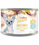 Calibra Dog Verve teraviljavaba konserv t&auml;iskasvanud v&auml;ikestele t&otilde;ugudele, part ja kalkun, 200 g
