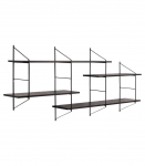 Seinariiul BELFAST 191x25,5xH79cm, must