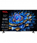 TCL 4K QLED TV 50T69C 50 Smart TV Google TV UHD Black