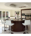 Baaripukk AURA 46x42xH88-109cm, valge