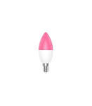 WOOX R9075 Smart RGB LED Bulb, WiFi, E14, CCT, Google Assistant & Amazon Alexa