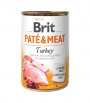 BRIT Pat&eacute; & Meat with Turkey - wet dog food - 400g
