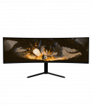 Arozzi Nova 49 " VA 32:9 165 Hz 4 ms 5120 x 1440 pixels 350 cd/m&sup2; HDMI ports quantity 2 Black