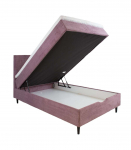 Kontinentaalvoodi LAARA 120x200cm, roosa