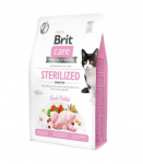 Brit Care Cat teraviljavaba steriliseeritud tundlikele kassidele, 2 kg