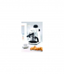 Espresso machine white-black CD1011