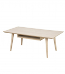 Diivanilaud CENTURY 115x60xH42cm, sahtliga, materjal: tammespooniga m&ouml;&ouml;bliplaat, viimistlus: &otilde;litatud valge pigmendiga