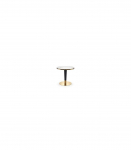 &Uuml;mmargune s&ouml;&ouml;gilaud MORATA valge marmor/kuldne 79 cm