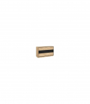 Kummut PONT KOM3D tamm artisan/must 160 cm